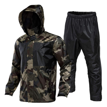 Wholesale Custom Camo Rainwear: Waterproof Windproof Rain Suits for Men and Women
