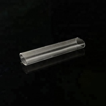 Tube en verre à haute température: résistance grand tube en verre quartz borosilicate