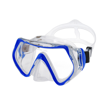 High Quality Single Lens Wide View Anti-Fog Swim Goggles & Diving Mask