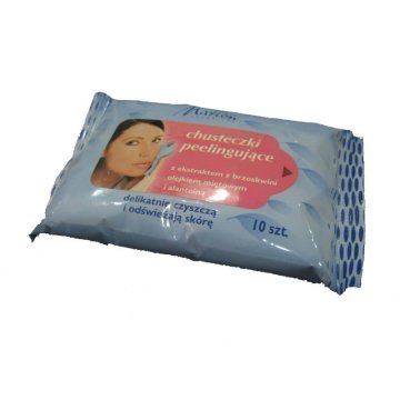 Salviettina umidificata con struccante detergente per la pulizia dei tessuti