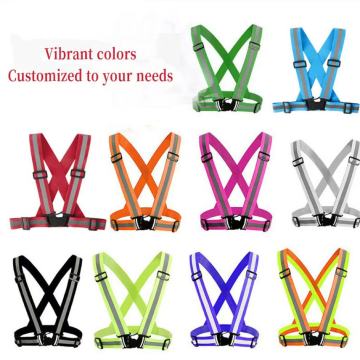 Universal High-Visibility Reflective Backpack Straps