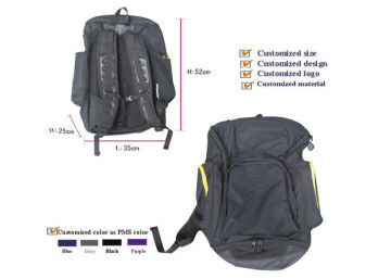 Printed Or Embroidery Logos Shoulder / Backpack Messenger Bags With Back Storage Pocket