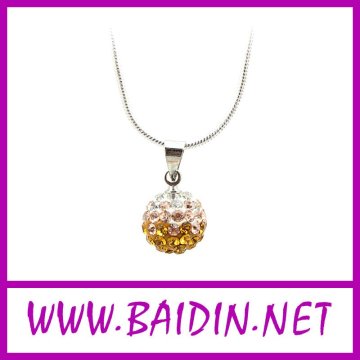 new arrival shamballa crystal ball pendant wholesale