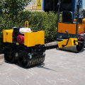 800kg double drum road roller with super strength vibratory road roller