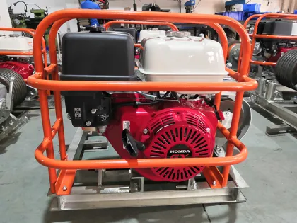 Dual Bull Wheel Gasoline Engine Cable Puller Winch