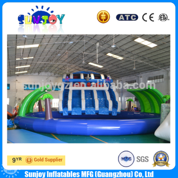 Crazy Interesting Lake Aqua Sport Adult Inflatable Water Park Games