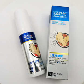 Foot Antiperspirant Private Label Spray