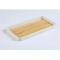 plastic durable serving tray