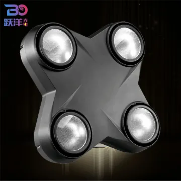 IP65 Waterproof 2in1 Warm & Cold White COB Stage Blinder Light with DMX512 - 4 Eyes Audience