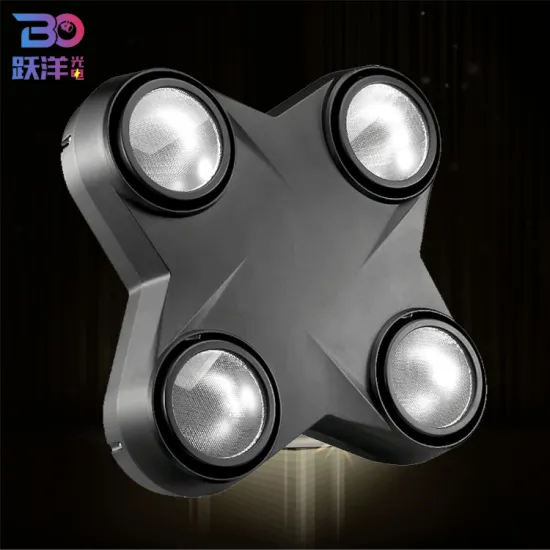 IP65 Waterproof 2in1 Warm & Cold White COB Stage Blinder Light with DMX512 - 4 Eyes Audience