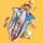 Best PVC pool floats Rocketship inflatable Pool Float