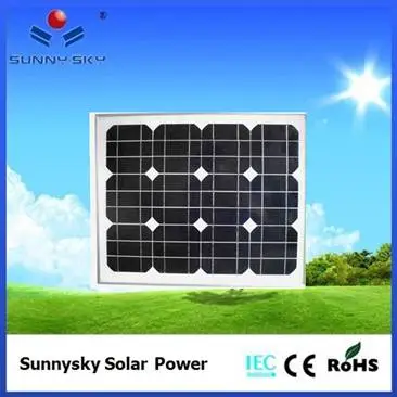 25W solar panels