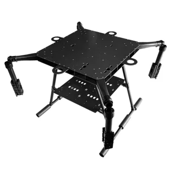 DIY X1750 1750mm X8 Quad Copter Folding Frame Take-off weight 100kg Manned Drone Carbon Fiber Frame For Industry UAV