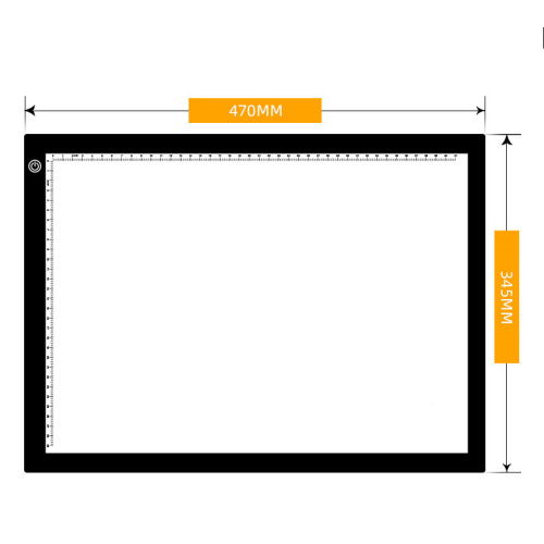 Suron LED Light Pad fokozatú fényerőszabályozás