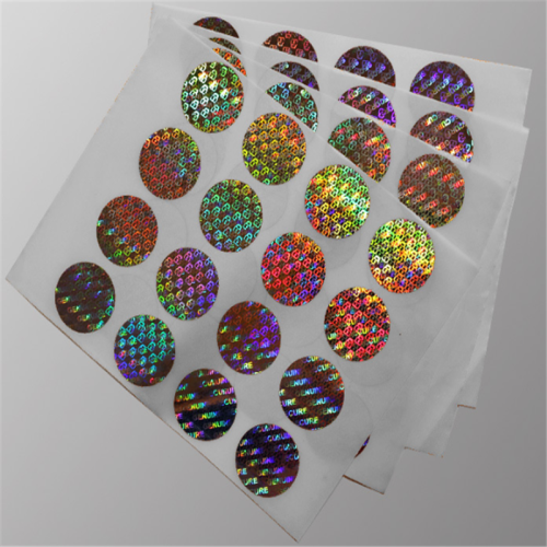 Película holográfica de metalización de basilema láser desechable