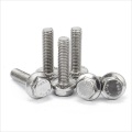 Hex Flange Serrated Cap Bolt Screws Stainless Steel