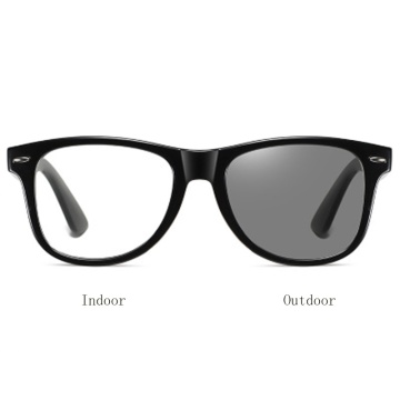 Gafas de visión nocturna de PC Rivet UV400 - Gafas de sol fotogrómicas para el teléfono de la computadora Bloqueo de luz anti azul para hombres y mujeres