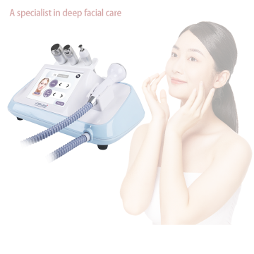 Double Frequency Superwave Skin Cold Needle-Free Treatment Machine for Heating and Facial Slimming