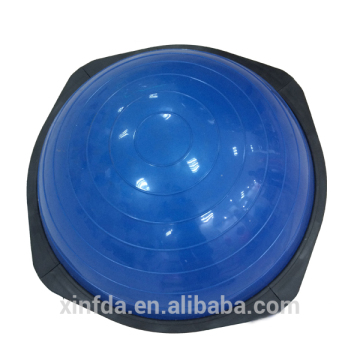 50cm hot sale half gym ball with handle Bosu balance ball for yoga fitness