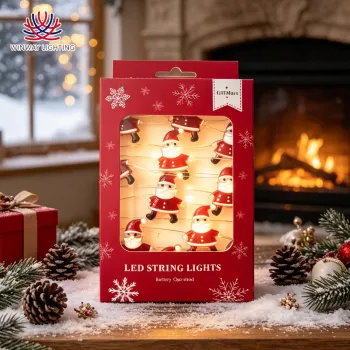 Santa Claus Copper Wire Fairy Lights 20 LEDs