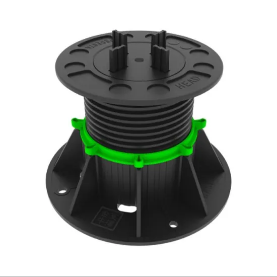 Screw jack support pave pedestal , pp material plastic adjustable pedestal