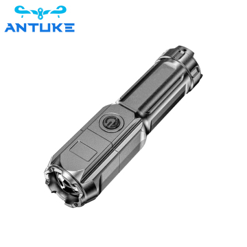 Rechargeable Zoom LED Flashlight: Strong Light & Portable Torch