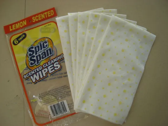 unscented OEM factory of spunlace cleaning dry wipes for kitchen