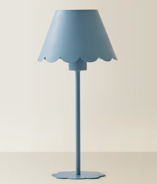 Rechargeable Scalloped Table Lamp (6)