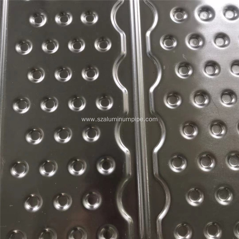 3003 brazed vacuum aluminum water cooling plate installation