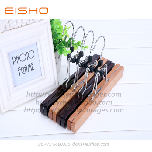 EISHO EISHO Wooden Pants Hanger For Closet