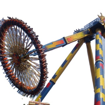 Amusement Park Outdoor: Swing Hammer and Big Pendulum Rides