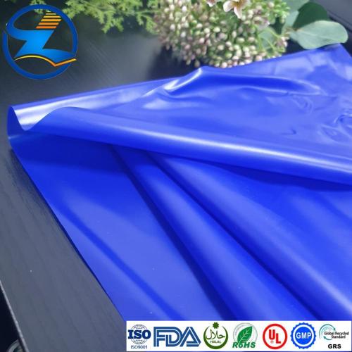 PVC TRANSPARENT DARK RED RIGID SHEET