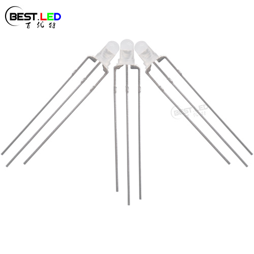 Bi-color LED 3mm Red Blue LED High Bright
