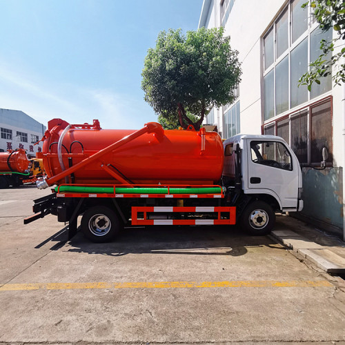 Dongfeng небольшие вакуумные канализационные грузовики