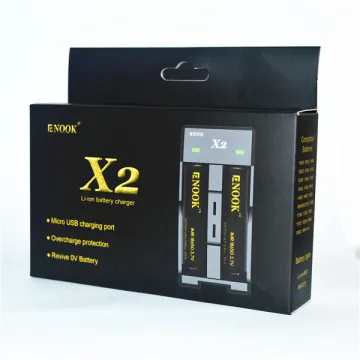 2017 Enook X2 18650 Battery Charger