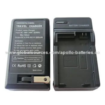 Grade A Camera Rechargeable Battery Charger for Sony PSP110, 4.2V, 600mAhNew