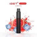 4000 bocanadas de vape desechable leyenda de Iget