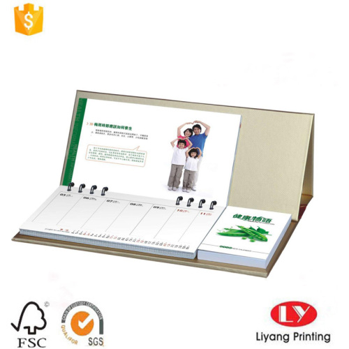 Wholesale Printed Wire Binding Desk Calendar