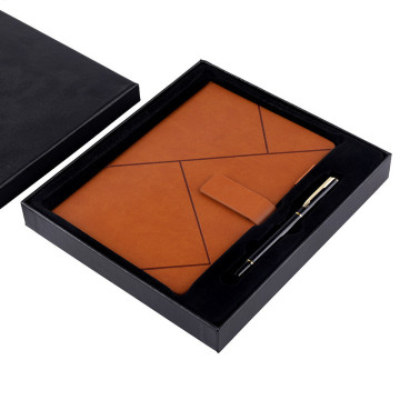 Notebook de negocios A5 personalizable para reuniones y uso de la oficina con mecanismo de bloqueo y logotipo impreso