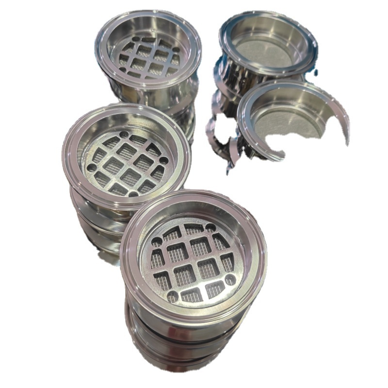 Factory Direct 2-12 Inch 1&5 um Sintered Metal Filter New Condition round Hole Air Filter for CRC System