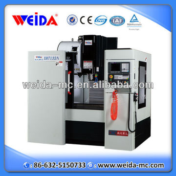 weida vertical mini cnc machine center price XH7132 with siemens 808D system