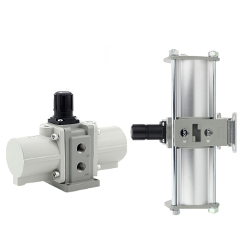 SMC VBA Series Pressure Control Equipment - Booster Regulator Valve VBAT Air Tank