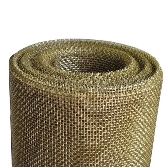 Copper Woven Wire Mesh for Signal Shielding and Electric Conduction