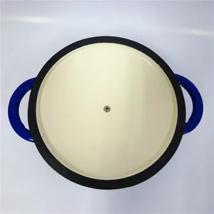 Le Creuset-liked Blue Enamelled Cast Iron Dutch Oven Cookware