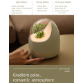 Flower aromatherapy ultrasonic diffuser and humidifier