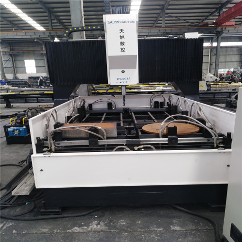 Deep Hole CNC Steel Clapboard Drilling Machine