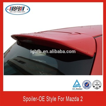 ABS REAR SPOILER OEM STYLE FOR MAZDA 2 2011-2013