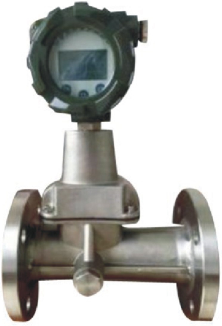 Precession swirl vortex flowmeter for steam