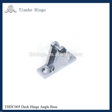 Made of 316 Stainless steel Mount side 4 Holes/mount deck hinges THDC003
