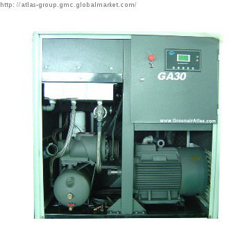 ATLAS COPCO GROUP SCREW AIR COMPRESSOR GA30